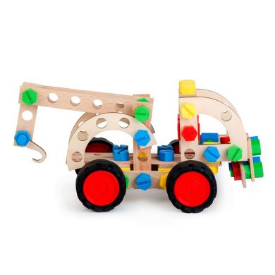 Винтовой конструктор Alexander Junior Тягач-погрузчик 3 в 1 102 детали 2157