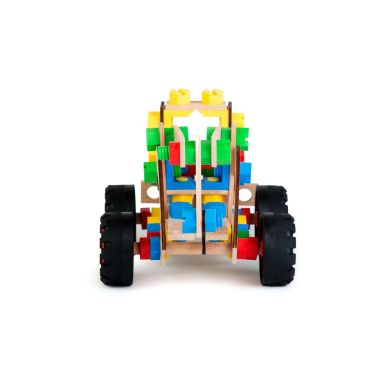Винтовой конструктор Alexander Junior Тягач-погрузчик 3 в 1 102 детали 2157