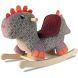 Игрушка-качели Динозавр Дигли, бело-коричневый, 12М+ Little bird told me LB3127