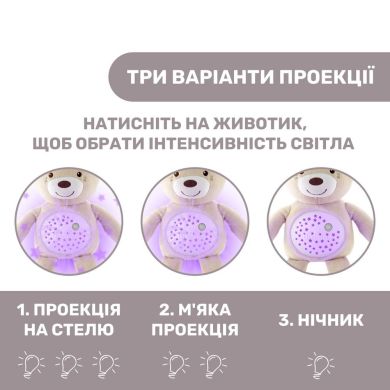 Іграшка музична Chicco Ведмежа 08015.30, Бежевий