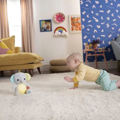 Іграшка м'яка музична Слоненя Hug-a-bye Baby Bright Starts 12498