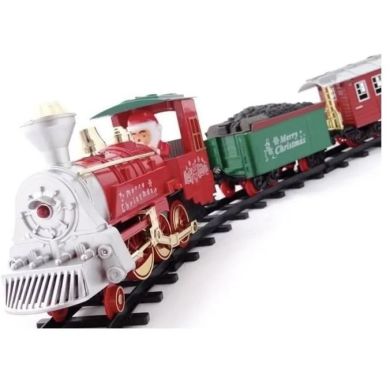 Іграшка Залізничний потяг з музикою Classic Train Різдвяний 17 деталей 127