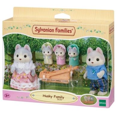 Ігровий набір Sylvanian Families Сім'я Хаскі 5636