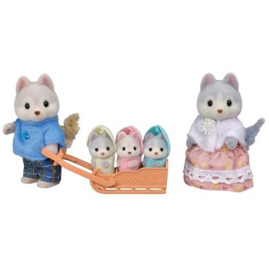 Ігровий набір Sylvanian Families Сім'я Хаскі 5636