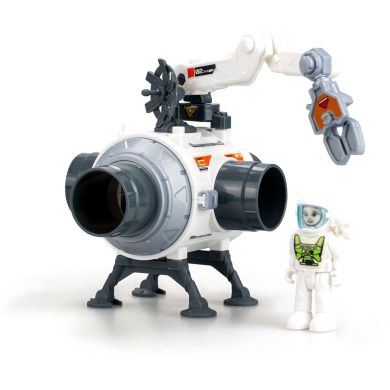 Игровой набор с фигуркой ASTROPOD МИССИЯ &laquo;ПОСТРОИ МОДУЛЬНУЮ КОСМИЧЕСКУЮ СТАНЦИЮ&raquo; (детали, фигурка) 80336
