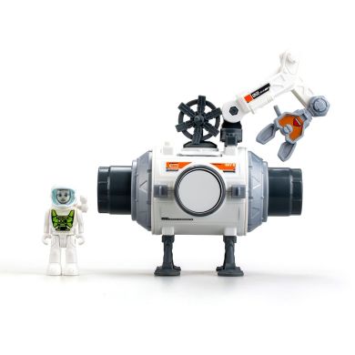 Игровой набор с фигуркой ASTROPOD МИССИЯ &laquo;ПОСТРОИ МОДУЛЬНУЮ КОСМИЧЕСКУЮ СТАНЦИЮ&raquo; (детали, фигурка) 80336
