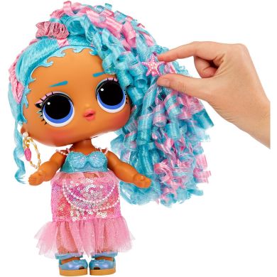 Ігровий набір з мегалялькою L.O.L. SURPRISE! серії Big Baby Hair Hair Hair КОРОЛЬОВА СПОЛЮСК 579724