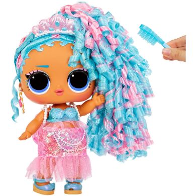 Ігровий набір з мегалялькою L.O.L. SURPRISE! серії Big Baby Hair Hair Hair КОРОЛЬОВА СПОЛЮСК 579724