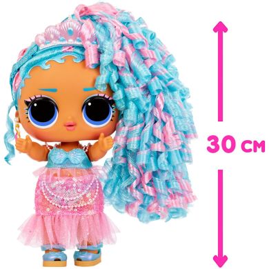Ігровий набір з мегалялькою L.O.L. SURPRISE! серії Big Baby Hair Hair Hair КОРОЛЬОВА СПОЛЮСК 579724