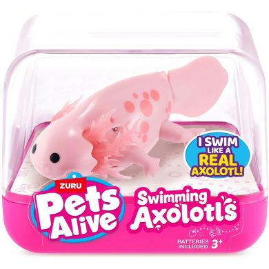 Інтерактивна іграшка PETS ALIVE S1 АКСОЛОТЛЬ (рожевий) 9556A