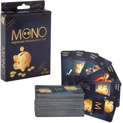 Карткова гра Strateg MONO економічна українською мовою 30569