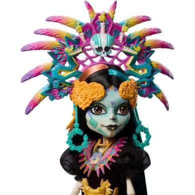 Колекційна лялька Скеліта Калаверас Dia De Muertos Monster High Skullector JDR63
