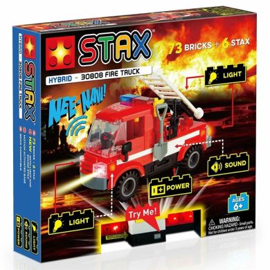 Конструктор електронний STAX Fire Truck червоний LS-30808