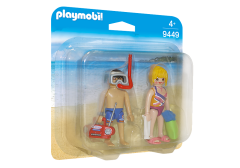 Конструктор Playmobil Відвідувачі пляжу 9449
