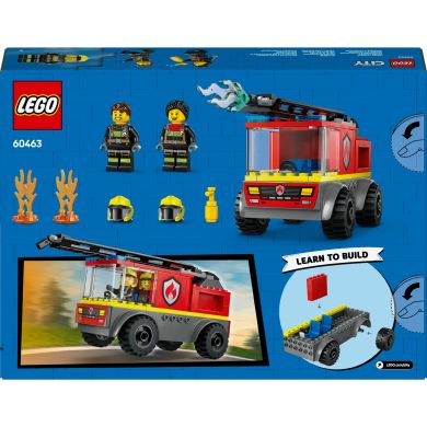 Конструктор Пожарная машина с лестницей LEGO City 60463
