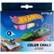 Крейда кольорова Jumbo, 6 кол. Hot Wheels Kite HW21-073