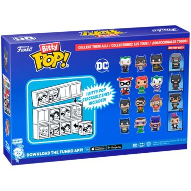 Набір ігрових фігурок BITTY POP! серії DC (4 фігурки в асорт.) 76339