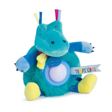 Ночник DouDou Night Light Крокодил DC3357, Бирюзовый