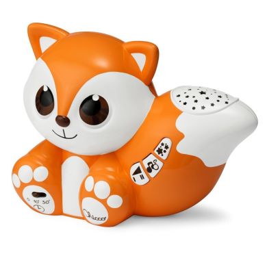 Ночник-проектор Chicco Лисенок 10064.00, Оранжевый