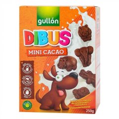 Печенье Gullon Dibus Mini Cacao 250 г T3344 8410376002256