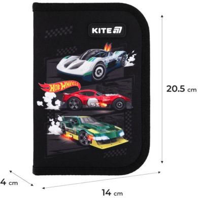 Пенал Kite 1 отделение, 2 отворота, с наполнением 622H-1 HW