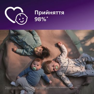 Пустышка Avent Ultra Air, 0-6 месяцев, 2 шт, дизайн для мальчиков SCF087/02