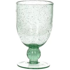 Склянка на ножці VICTOR, ⌀9, світло-зелена, арт.21903-LGE