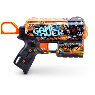 Скорострельный бластер Skins Flux Game Over (8 патронов) Zuru 36516E