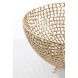 Тарілка &Oslash;38x16 см MURCIA античне золото Light&Living 6346785
