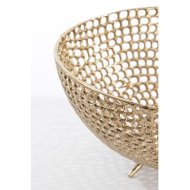 Тарілка &Oslash;38x16 см MURCIA античне золото Light&Living 6346785