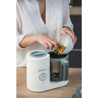 Блендер-пароварка Beaba Babycook Neo Grey/white 912773, Білий