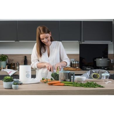 Блендер-пароварка Beaba Babycook Neo Grey/white 912773, Білий