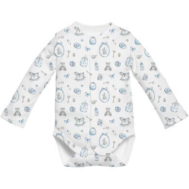 Боди 18-24 длинный рукав My Little Pie Delicate Blue/BLS005