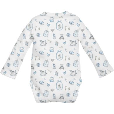 Боди 18-24 длинный рукав My Little Pie Delicate Blue/BLS005