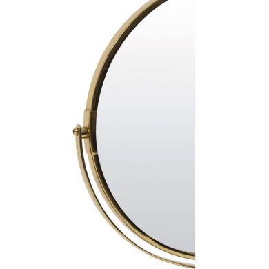 Дзеркало на підставці 24x9x40,5 см RIESCO мармур біло-золотий Light&Living 7309306