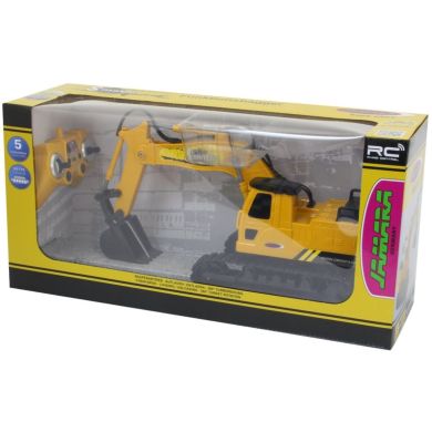 Экскаватор на радиоуправлении S-Matic 2,4GHz, желтый Jamara 406310