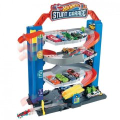 Чотирьохповерховий гараж для машинок Hot Wheels GNL70