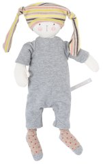 Іграшка комфортер Moulin Roty Кролик Нін-Нін 36 см 663021, Сірий