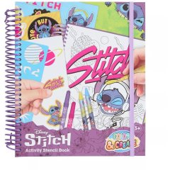 Книжка для розфарбовування, дитяча DISNEY STITCH Актівіті ST24356