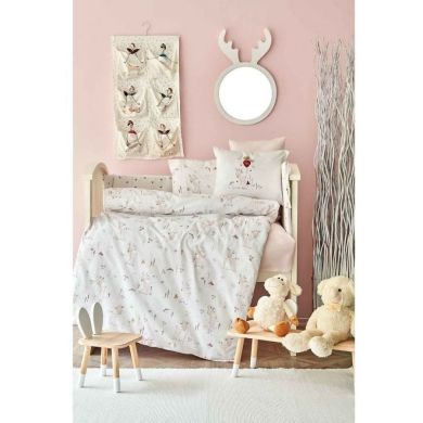 Комплект детского постельного белья Karaca Home Doe Pink Розовый 200.16.01.0103, детский