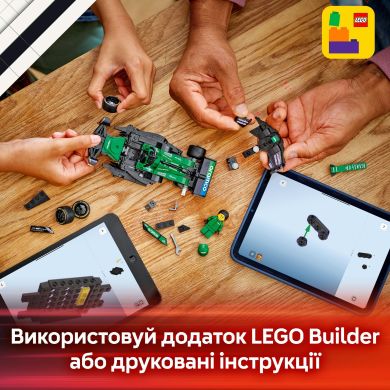Конструктор Автомобіль для перегонів Aston Martin Aramco F1&reg; AMR24 LEGO Speed Champions 77245