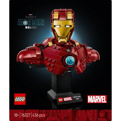 Конструктор Бюст Залізної Людини MK4 LEGO Super Heroes 76327