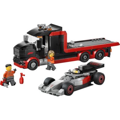 Конструктор Грузовик для демонстрации F1&reg; с гоночным автомобилем Audi F1&reg; LEGO City 60493