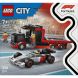 Конструктор Грузовик для демонстрации F1&reg; с гоночным автомобилем Audi F1&reg; LEGO City 60493