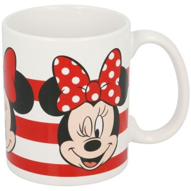 Кружка STOR CERAMIC PR MUG 11 OZ MINNIE MOUSE - DISNEY - STRIPES Stor-78203