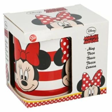 Кружка STOR CERAMIC PR MUG 11 OZ MINNIE MOUSE - DISNEY - STRIPES Stor-78203