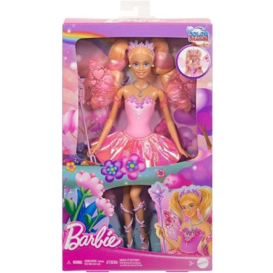 Лялька-фея Barbie Чарівна гра кольорів серії Фантастичний світ JCP76