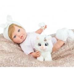 Лялька Marina & Pau ALINA з кошеням, 45 см 1159