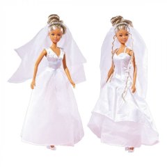 Лялька Штеффі в весільному платті Simba стильна в асортименті 5733414