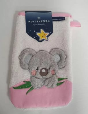 Масажна рукавичка-мочалка Коала Morgenstern 3020-18-00, Рожевий